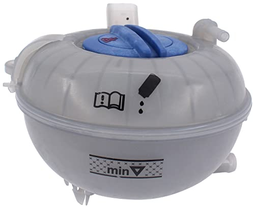 HouYeen Depósito de expansión de refrigerante de radiador con tapa para Golf Mk7 Octavia Superb Mk3 Karoq Yeti T Roc