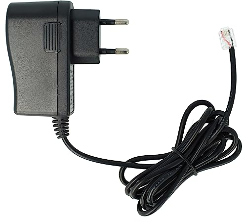 vhbw Netzteil kompatibel mit Agfeo ST45, ST45 IP, ST53 IP, ST56, STE40, STE56 Festnetz-Telefon, Haustelefon - 170 cm