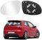 Cristal De Retrovisor Calefactable Lado Izquierda Compatible con VW Passat B6 07-11 / Golf MK5 03-08 / Jetta 5 06-11 Espejo Retrovisor