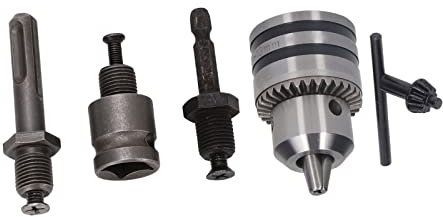 Bohrfutter mit Schlüssel, Kapazität von 1,5 bis 13 mm, Bohrfutter-Set, feine Verarbeitung, verschleißfest, für die Werkzeugmaschinen-Industrie