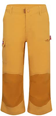 Trollkids Kinder Hammerfest 3/4 Trekking Hose, Saharagelb, Größe 164
