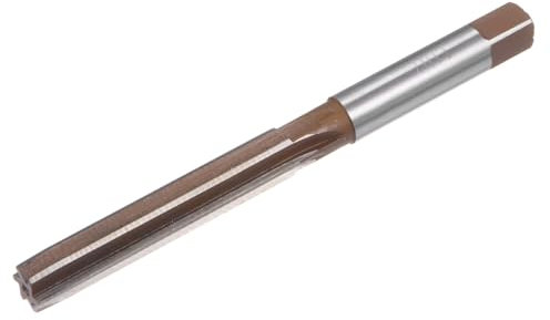 sourcing map Hand Reamer 11mm H7 Metric Reamer Drill Bit for Metal Wood Hole Reaming, Straight Flutes 9SiCr Alloy Steel Cutting Tool