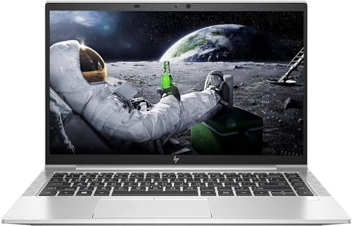 HP EliteBook 845 G8 Business Laptop, 14-Inch FHD(1920 x 1080) Display, AMD Ryzen 7 Pro 5850U, 16GB RAM, 512GB SSD, US Keyboard, QWERTY, Win 10 Pro, Silver(Renewed)