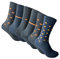 NAGAD 4 PARES CALCETINES CABALLERO SURTIDOS- Calcetines moda hombre- Calcetin bandera españa surtidos