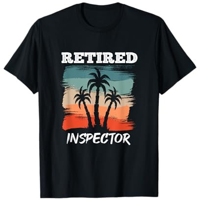 Funny Retirement Design for Inspector T-Shirt