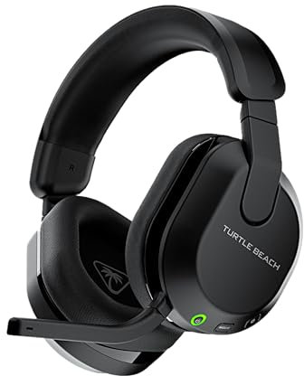 Turtle Beach Stealth 600 Black PlayStation Wireless Gaming Headset w/ 80hr Battery, 50mm Speakers & Bluetooth for PS5, PS4, Nintendo Switch, PC and Mobile (Renewed)