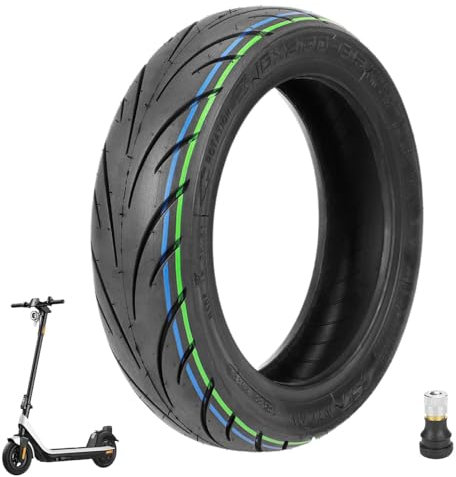 Prodrocam 10 x 2,30-6,5 CST E Scooter Reifen Tubeless für NIU KQi2 / KQI2 Pro Elektroroller 10 Zoll Vakuum Reifen Schlauchlose Vorne/Hinten, mit Ventil (1 Stück)