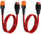 Jingzan Verbesserter 2 x XT60i auf Anderson Adapter, 12 AWG, 60 cm, Anderson auf XT60i Anschlusskabel für ferngesteuerte Batterie, tragbare Solar-Station und Solarmodul