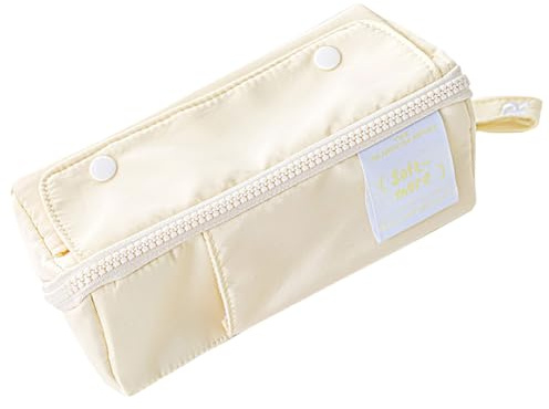 YAOGUI Multipurpose Pen Case Large Capacity Pen Bag Extending Pouches Travel Cosmetic Storage Bag for Student Women Girl Stationery Organizer