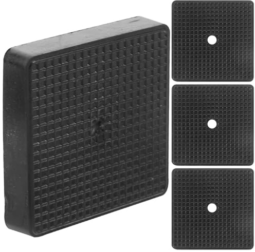 NIYANGLE 4 pezzi Piedini Antivibranti Lavatrice in Gomma per Lavatrice Asciugatrice Supporto Ammortizzatore Rumore Vibrazione Ridotta Stabilità Migliorata