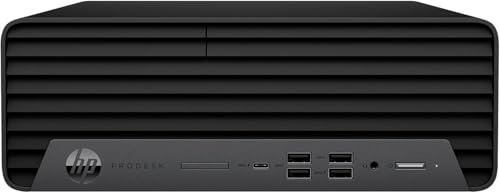 HP ProDesk 600 G6 SFF - Ordenador de escritorio, Intel Core i3-10100, 16 GB de RAM, SSD de 512 GB, WiFi, Bluetooth, teclado QWERTY de EE. UU., Windows 11 Pro (renovado)