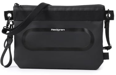 Hedgren, Ichi M (Huni02), Medium Crossover + RFID Coated Black, Women