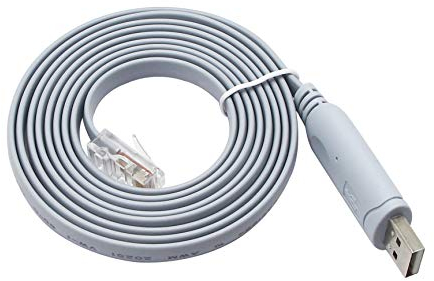 QiCheng&LYS USB Console Kabel mit FTDI Chip, USB zu RJ45 Console Kabel für Router/Windows 7,8 / Switches (3m)