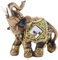 Hztyyier Elefant Statue, Feng Shui Glückselefant Figuren, Dekoelefant Skulptur für Home Office Dekoration (M)