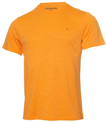Calvin Klein Mens Harlem T-Shirt - Orange Marl - M