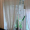Jalousie in Holzoptik | 50 mm Lamelle | Verschiedene Größen | Sonnenschutz für Fenster mit Bohren | PVC weiß/grau (weiß, 70 x 130 cm)