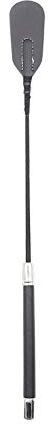 TGUS Frusta equestre per cavalli, frusta per cavalli, in pelle PU, leggera, con manico antiscivolo, per equitazione, allenamento, cosplay, performance di scena (dimensioni: 45 cm)