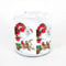 Toilettenpapier 1 Rolle Rudi für Christmas | Weihnachtsmann | Rentier | Winter | Weihnachten | Geschenkartikel 33x33cm