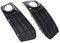 Mulcort B8 A4L Parachoques Antiniebla Grill Grille Non-sline para Audi A4 2009-2011 Iizquierda y Derecha, Negro