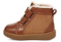 UGG I Baby RENNON II, Comfort Infantile Unisex-Bimbi 0-24, Marrone Chesnut, 20.5 EU