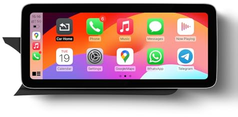 YEEHUNG 12,3 Zoll Android 13 Auto HD Touchscreen für Mercedes Benz C A CLA G GLA Klasse W204 W176 C117 W463 X156 2012-2015 mit NTG4.5/4.7 System, unterstützt Wireless CarPlay Android Auto (4+64GB)