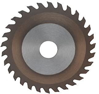 TCT Saw Disc Blade, Woodwork Cutter Blade Wood Cutting Disc Tool for Softwood Hardwood, 15mm Bore, 85mm x 36T, Copper