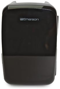 Emerson EFC-5000 Portable Mini Fridge Cooler for 6 Cans, Compact 4L Capacity, Lightweight Design, AC/DC Power Compatibility, and Removable Shelf – Perfect for Home, Office, Dorms, and Travel, Black