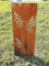 iss-kohli Cortenstahl Edelrost Sichtschutzwand Gartendeko rost Stele 148 cm hoch 60 cm breit
