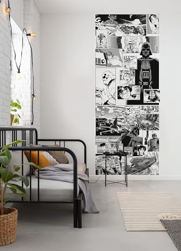 Vlies Fototapete - Star Wars Manga Madness - Größe 100 x 250 cm - Kinderzimmer, Tapete, Kindertapete