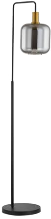 Lindby Stehlampe 'Nimbora' (Modern) in Schwarz aus Metall u.a. für Flur & Treppenhaus (1 flammig, E27) - Stehleuchte, Standleuchte, Floor Lamp, Wohnzimmerlampe, Flurleuchte