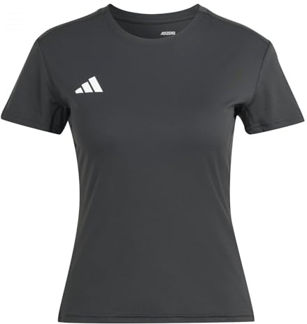 adidas Damen Adizero Essentials Aeroready Running Shirt, Black, XXS