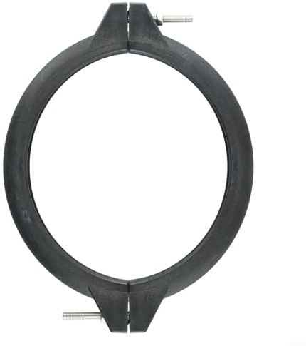 Ersatz Pool Sandfilter Klemmkragen Ring Set, Robuste Ventilklemme mit Mutter und Schraube, Erhalten Sie die Effizienz Ihres Sandfilters