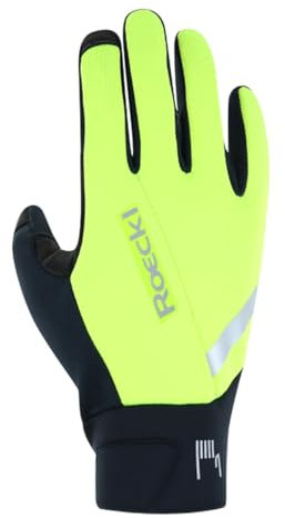 Roeckl Rovato Winter Fahrrad Handschuhe lang gelb 2025: Größe: 8