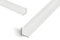 Lot de 10 profilés d'angle en siwitec - En aluminium anodisé argenté - 10 x 10 x 1 mm - Longueur : 2 m - Rail en aluminium - Angle en L - Rails d'angle - Profilé de protection des bords