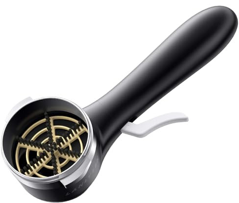 LANLYSEN 58 mm Espresso-Kaffeemaschinen-Reinigungsbürste, Espresso-Reinigungsbürste, 360°-Reinigung, Push-Up-Kaffeemaschine, Bürste für 2 Ohren 58 mm E61, Flair 58, ECM, Rocket, Sanremo, Synesso