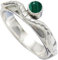 Malachit Edelstein 925 Sterling silber Band Ring Herren und Damen Alle Größen Schmuck CRG-1076CB16_(62 (19.7))