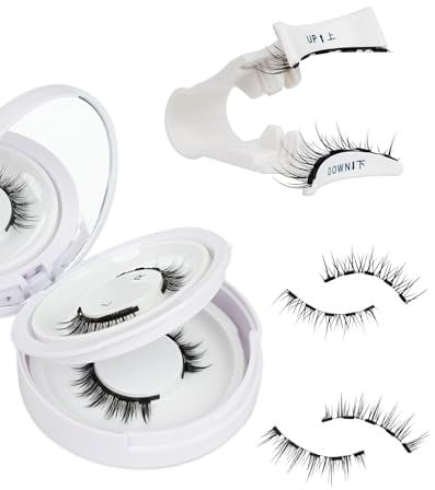 Faux Cils Magnetique Naturel Cils 5 Aimant Yeux de Biche Magnetic Eyelashes 2 Paires Avec Applicateur pas Besoin de Colle Cils RéUtilisables by Obeyalash
