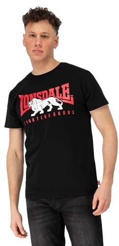 Lonsdale London ERVAN Männer T-Shirt schwarz Basics, Casual Wear, Streetwear