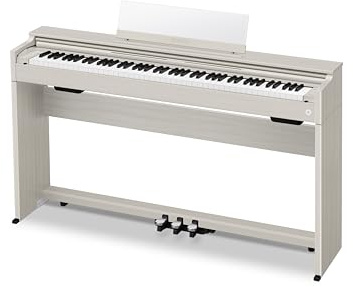 Casio Celviano AP-S200 – 88-Key Digital Console Piano | Smart Scaled Hammer Action Keyboard | 19 Built In Tones | Grey Beige