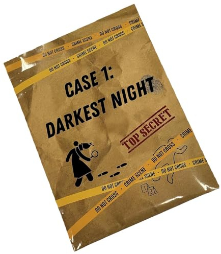 Holdes Jeu de Dossiers d'Enquête - Jouet Puzzle Criminel | Jeu De Déduction Puzzle,pour Les Adultes, Les Adolescents, La Famille, Les Soirées, Les Fêtes, Les Rassemblements, La Nuit, La Porte, Le