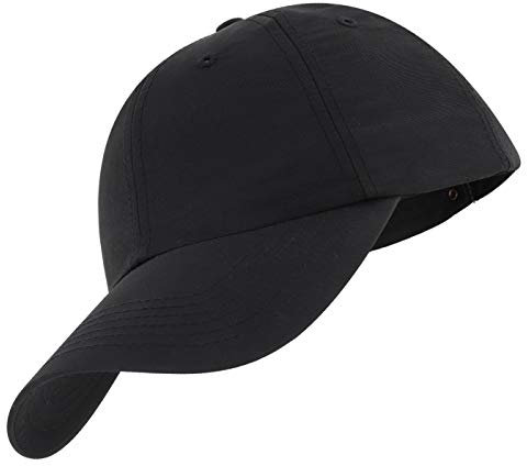 Gisdanchz Mützen Herren Caps Damen Laufmütze Mützen Laufmützen Running Cap Cappi Sport Schirmmütze Golf Cap Herren Outdoor Sonnenhut Mesh Basecap Cappy Männer Baseball Schwarz