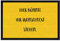 printplanet® - Fußmatte mit eigenem Text Bedrucken - Fussmatte mit Namen oder Wunschtext selbst gestalten - 60 cm x 40 cm - Gelb