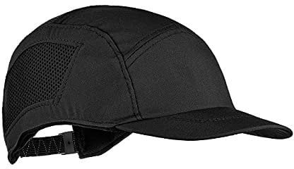 ENHA Syntis Black Dynamic Regular Peak Comfortable, Stylish Bump Cap Safety Helmet, Thermo-Regulated Protective Headwear