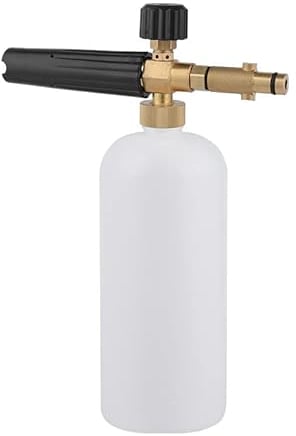 YUET Snow Foam Lance Car Wash High Pressure Washer Foam Cannon Bottle Jet Wash for Nilfisk Core Series/Gerini/Stanley/Stihl Pressure Washer (C-Nilfisk Gerni Model)