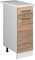 Vicco Mueble bajo de Cocina R-Line, Sonoma/Blanco, 30 cm, ET Mármol