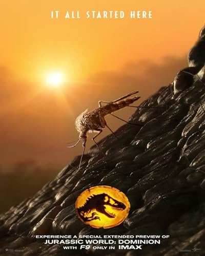 Jurassic World Dominion Poster 30 x 40 cm