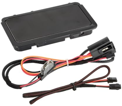 INBAY 10W Handyhalterung Auto Ablagefach Induktiv/Kabellos passend für VW Arteon, Golf Sportsvan, Passat, Polo, Taigo, Tiguan, Tiguan Allspace, T-Cross, T-ROC - Autohalterung Zubehör Innenraum - Qi