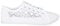 Womens Canvas Shoes Trainers Casual Plimsolls LACE UP Flat Embroidered Pumps Size UK 3-7 (EU 36-40) (White, Footwear Women, Medium, Numeric_6)