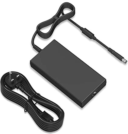 Dell 240W 19.5V 12.3A Laptop Charger Compatible With 13 15 17 R1 R2 R3 R4 Series, X51 M17 M15 M17X M18X, Precision 7710 7730 7520 Laptop Power Supply Cord