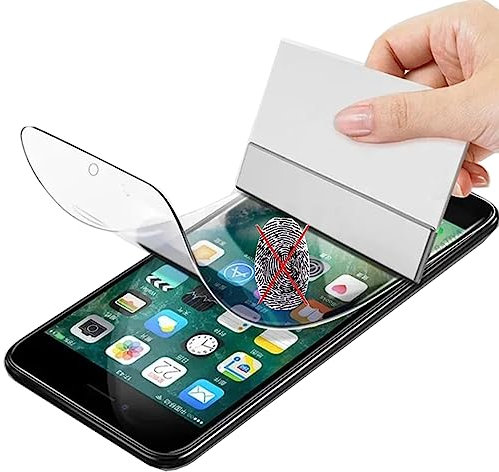Snailcanfly 2Pcs Anti-fingerprint Matte Hydrogel Film for iPhone 7 Plus/iPhone 8 Plus 5.5 High Sensitive Anti-glare Protective Film Explosion Proof Flexible TPU Screen Protectors NO Tempered Glass